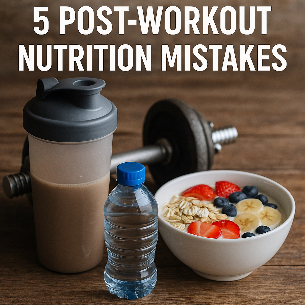 5 Common Post-Workout Nutrition Mistakes