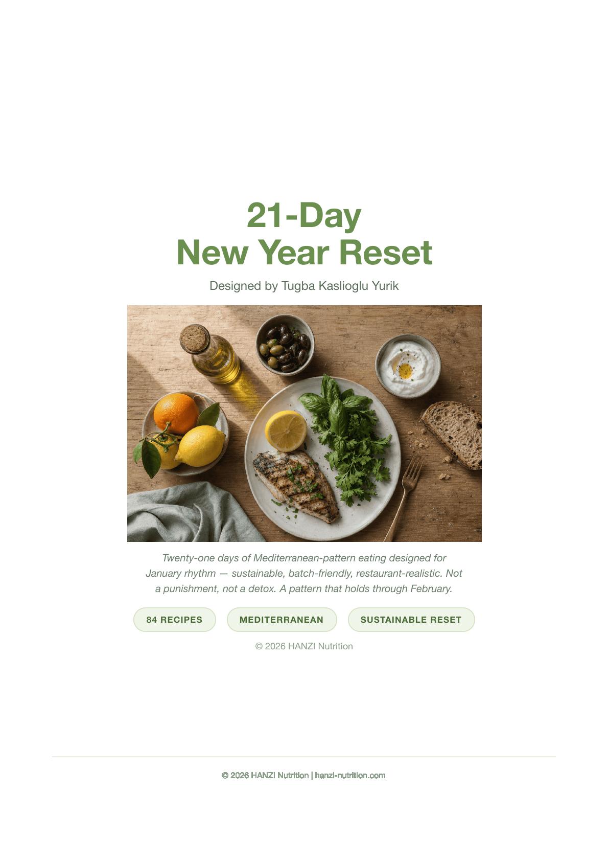 21-Day New Year Reset