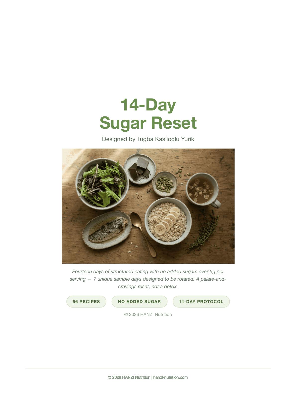 14-Day Sugar Reset Challenge