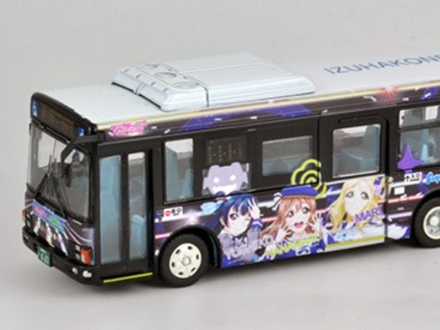 全国バスコレクション80 伊豆箱根バスラブライブ!サンシャイン!!ラッピングバス3号車 HOゲージ