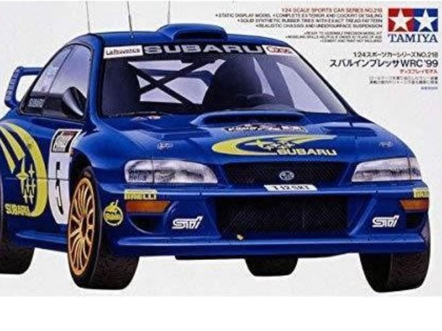 1/24スポーツカーシリーズ スバル インプレッサ WRC99