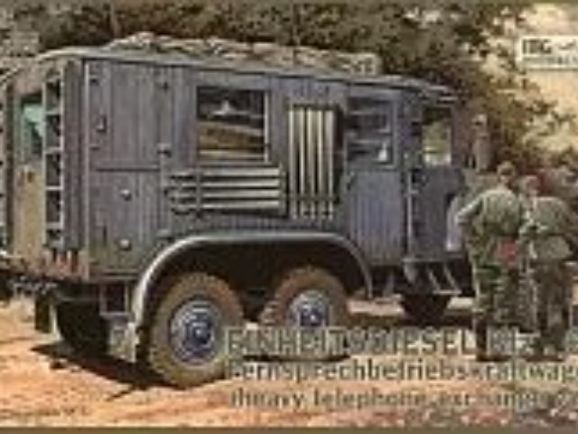 1/35 独アインハイツ ディーゼルKfz.61 移動無線指揮者