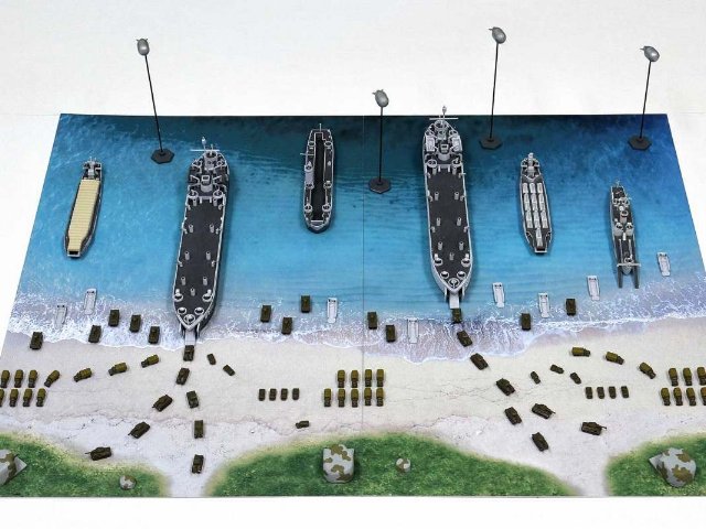 1/700 WWII ノルマンディー上陸作戦(D-Day)