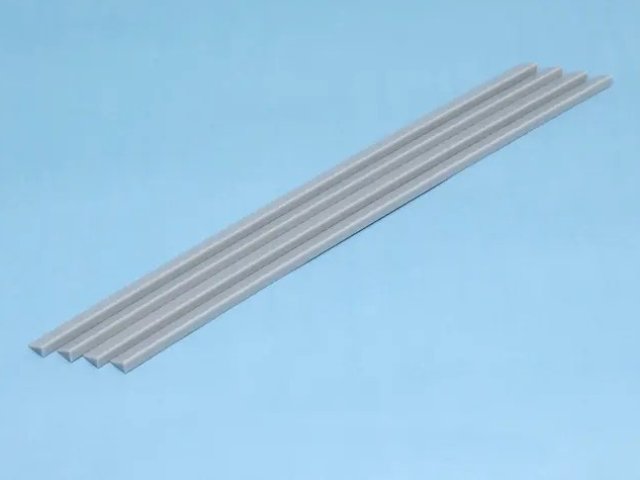 プラ＝材料 三角棒② 4.0mm 4本入