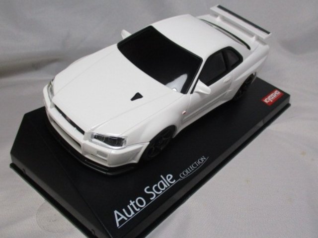 日産スカイラインGT-R.specⅡニュルホワイトMZP460 W ASC MA-020
