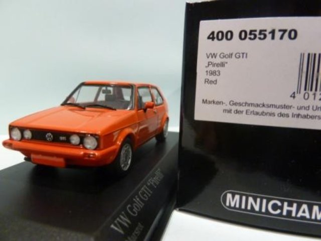 P1/43 VW ｺﾞﾙﾌ GTI 1977(ﾚｯﾄﾞ)