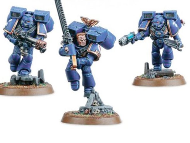 WARHAMMER SPACE MARINE ASSAULT SQUAD