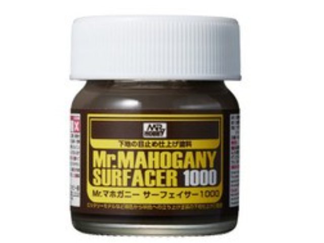 マホガニーサーフェイサー 1000(ビン入り40ml)