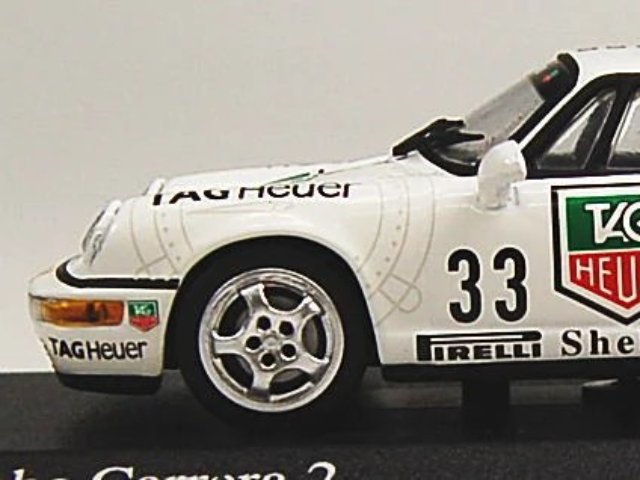 1/43 ﾎﾟﾙｼｪ911(No33/ｶﾚﾗｶｯﾌﾟ1993)ﾊｯｷﾈﾝ