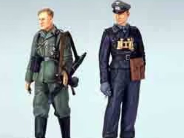 ドイツ国防軍戦車兵・歩兵2体セット