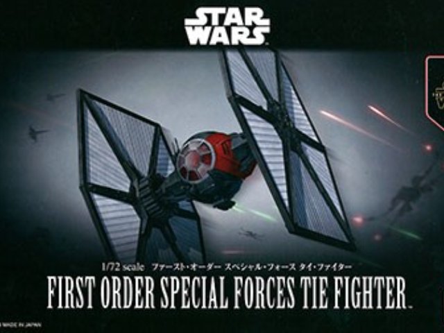 スター・ウォーズ 1/72 ファースト・オーダー スペシャル・フォース タイ・ファイター
