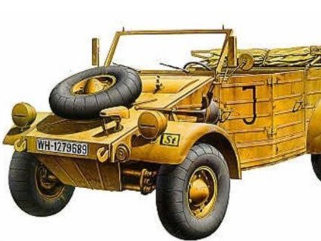 ドイツ Pkw.K1 キューベルワーゲン82型 (アフリカ仕様)