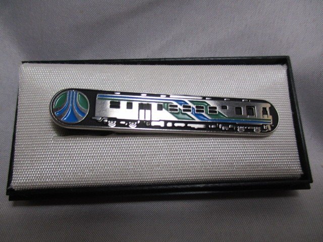 ネクタイピン　8100形交流電車完成記念 阿武隈急行(株)