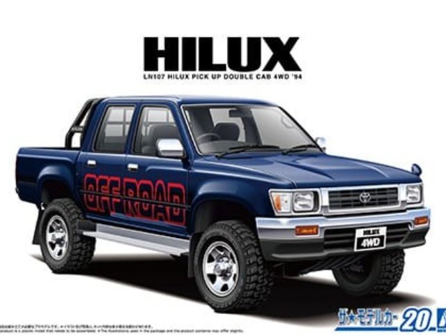 1/24 トヨタ LN107 ハイラックス ピックアップ ダブルキャブ4WD '94