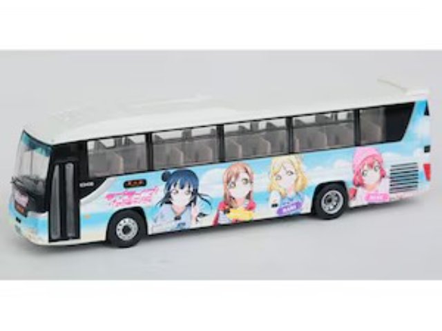 ザ・バスコレクション 富士急シティバス ラブライブ！サンシャイン!!ラッピングバス