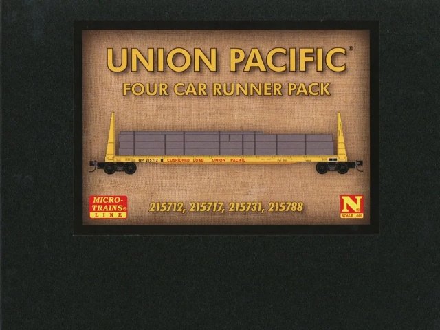 61ft フラットカー UP (4両セット)
