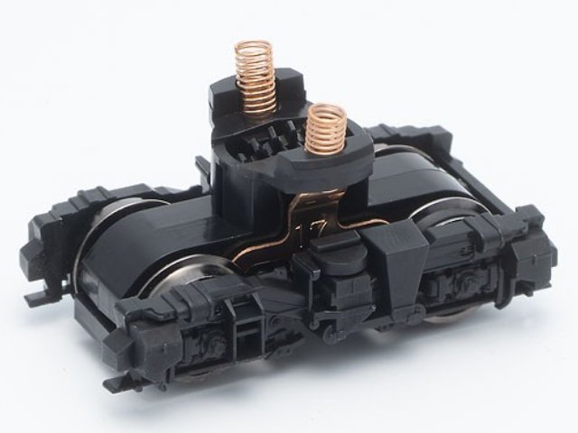 DT133N2動力台車(黒台車枠・黒車輪)