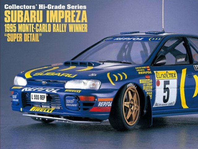 1/24スバル インプレッサ 1995 モンテカルロ ラリー ウィナー “スーパーディテール”