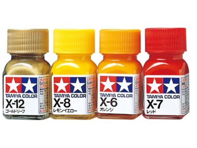 エナメル塗料　X21～X28