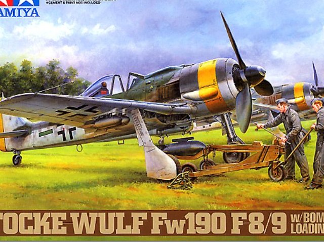 1/48 フォッケウルフ Fw190F-8/9 爆弾搭載セット