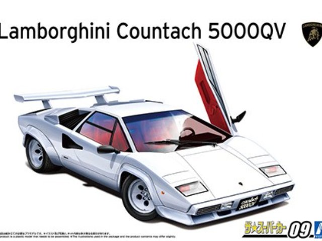 1/24 '85 ランボルギーニ カウンタック 5000QV