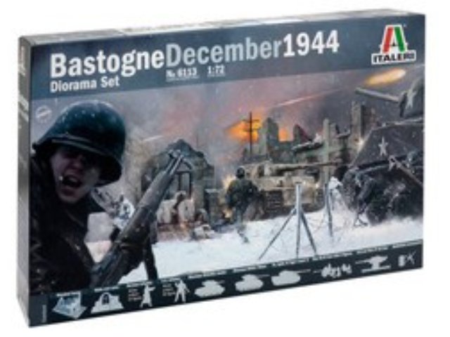 1/72 WW.II バストーニュの戦い 連合国軍 VS ドイツ軍 ジオラマセット