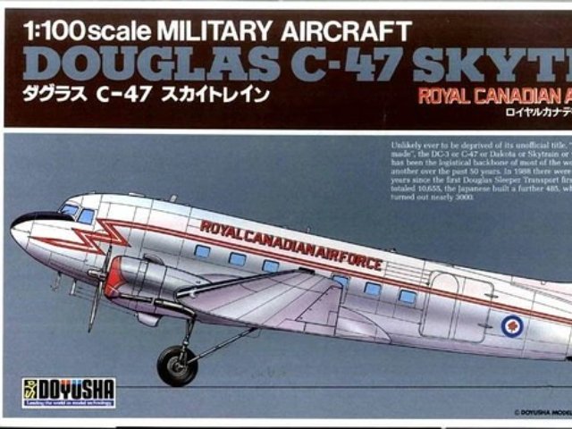 1/100 C-47スカイトレイン ロイヤルカナディアン