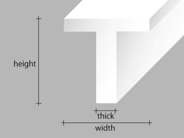 プラ棒 T's Shape　70EG761～769