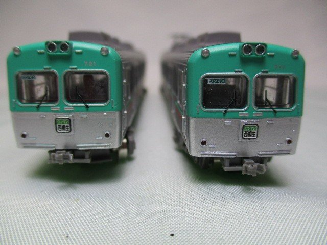 鉄道コレクション 第21弾 上毛電気鉄道700形ミントグリーン2両セット