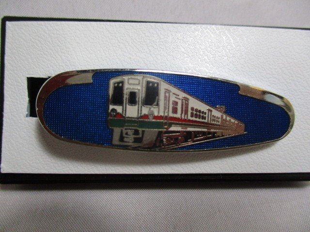 ネクタイピン　アルゼンチン向口力線　電車完成記念 OCT.1983 日本連合