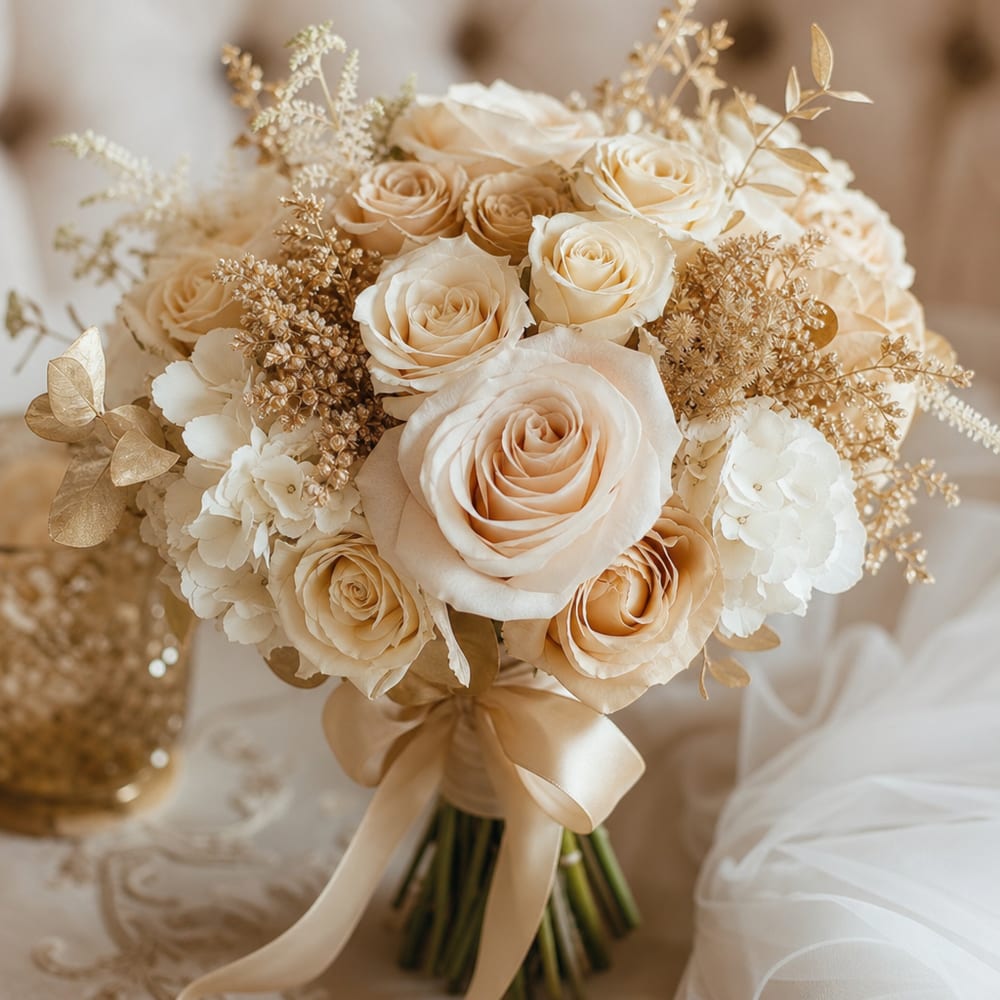 Champagne & Gold: A Timeless Wedding Palette