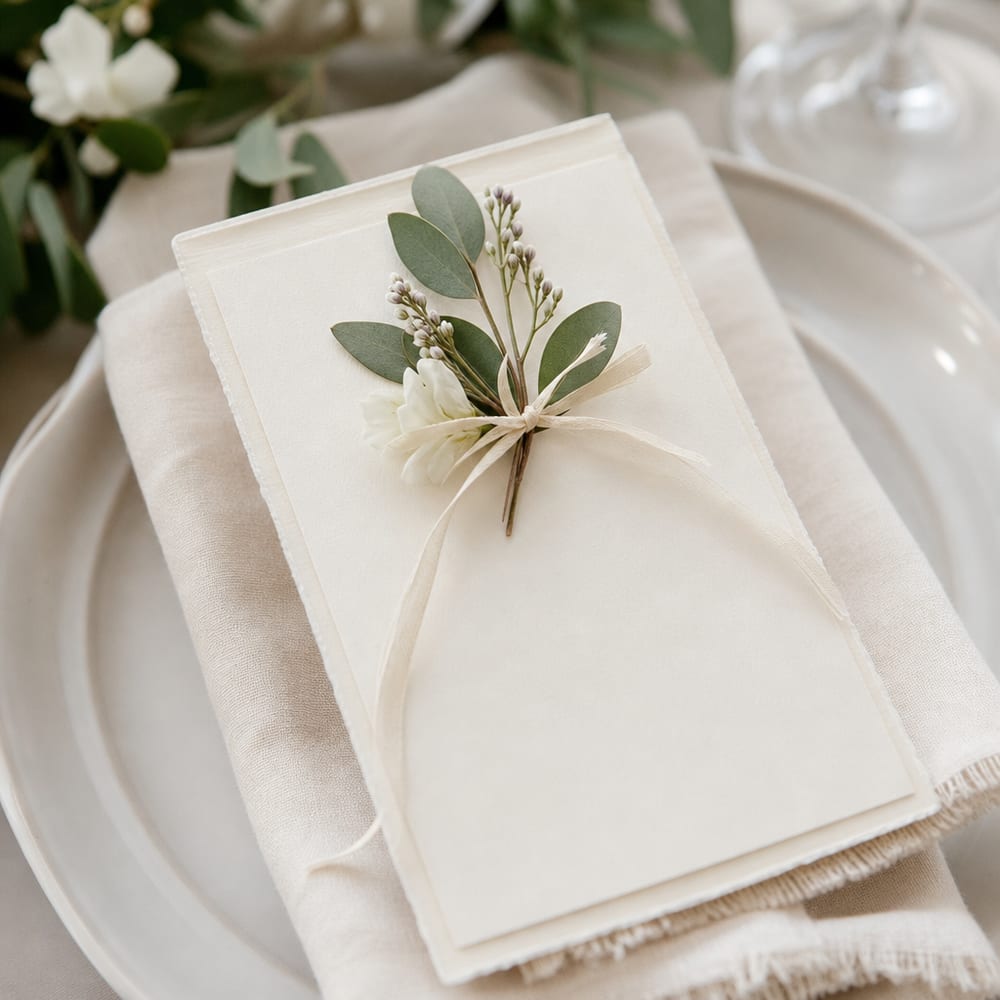 Menu cards