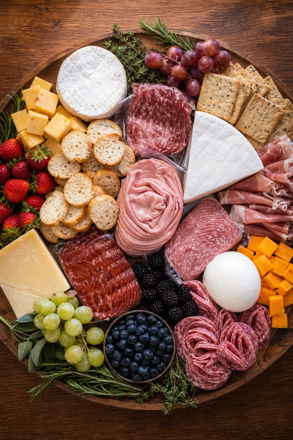 Crafting the Perfect Rose-Shaped Grazing Board
