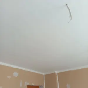 Полагане на грунд преди боядисване по таван