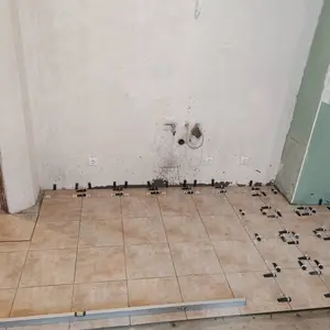 Монтаж на гранитогрес по под и фугиране