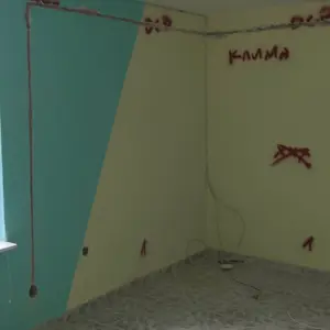 Пълен пакет електро инсталация - Включва: изработка на канали, полагане на кабели, монтаж на конзоли, разпределителни кутии и други. В цената не е включен монтажът на контакти, ключове, осветителни тела, терморелета и др.
