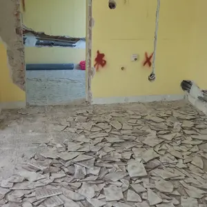 Къртене, чистене и извозване на строителни отпадъци.