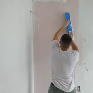 Полагане на фина шпакловка (шийтрок) по стени