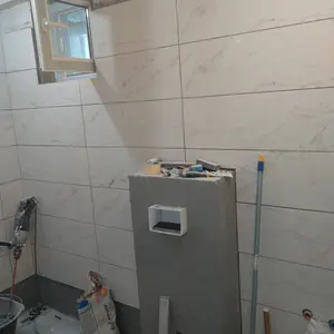 Монтаж на гранитогрес по стени, вкл.фугиране