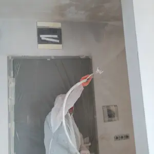[S02636] - Букет - Христина - Полагане на грунд преди полагане на фина шпакловка (шийтрок) по стени - Антре