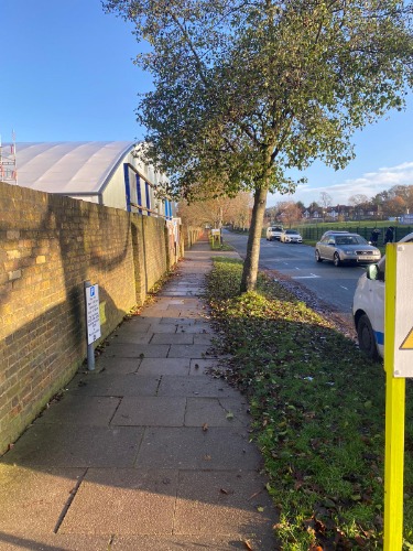 CCTV drain survey image captured during inspection works in Beckenham (BR3).