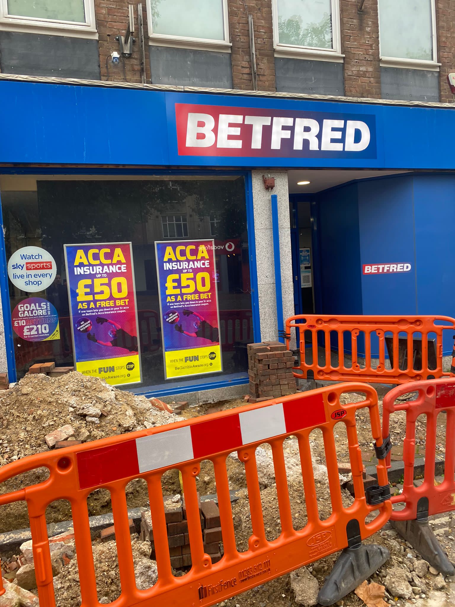 Site photo taken during the attempted visit in Aylesbury town centre.