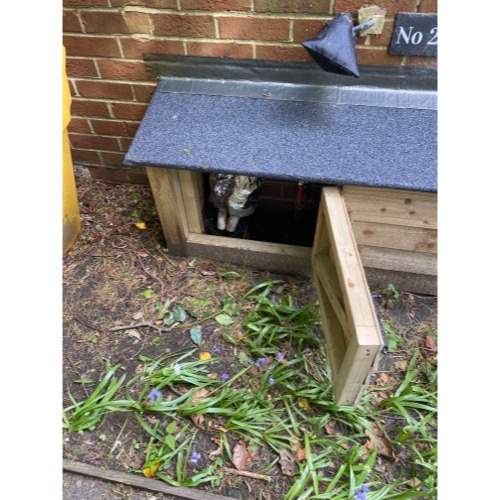 High-pressure water jetting used to clear a blocked kitchen waste gully at a property in Haslemere (GU8).