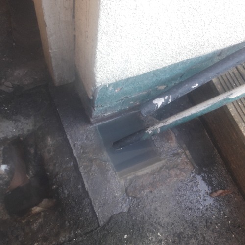 External gully condition during clearance