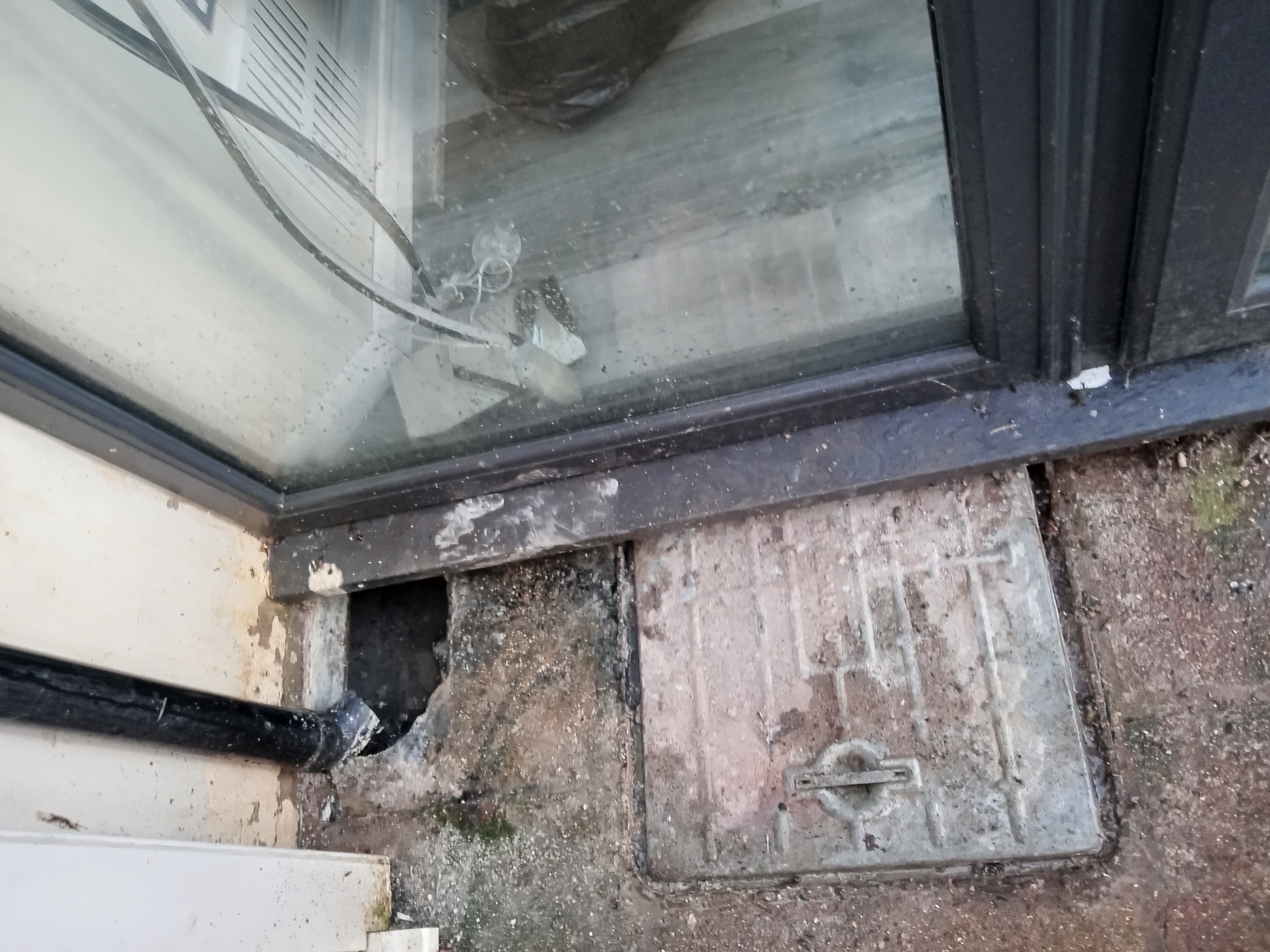 Blocked drain condition during attendance