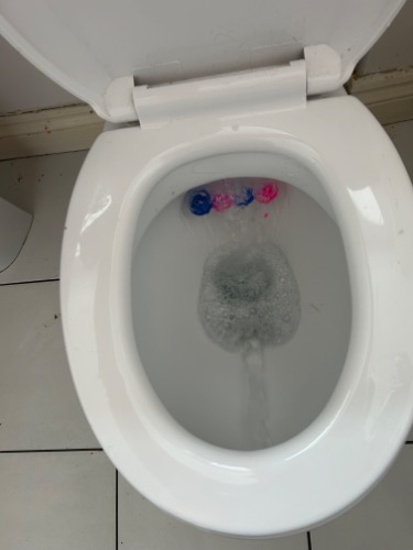 Blocked drain condition on arrival