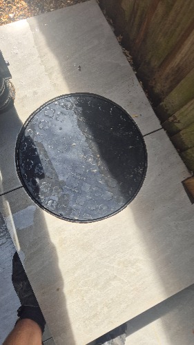 CCTV survey setup on site in Surbiton prior to inspection works.