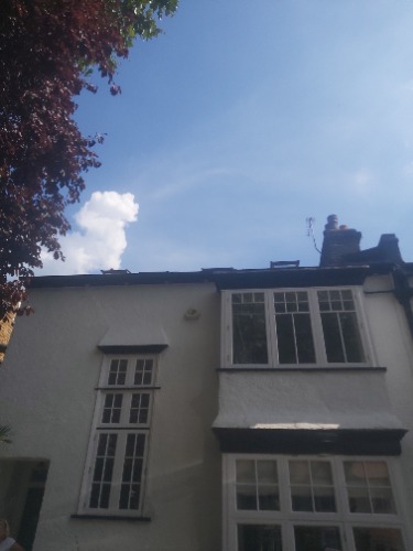 Blocked stack pipe cleared using high-pressure water jetting at a property in Hampton (TW12).