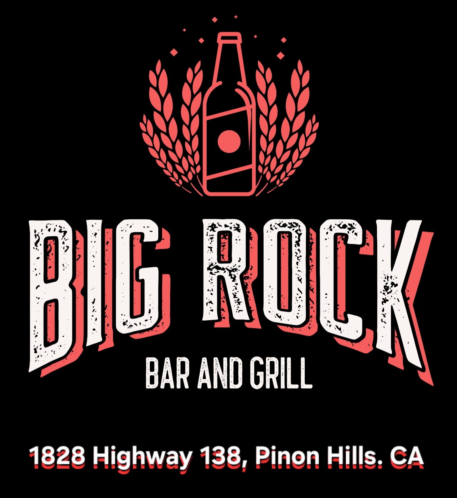 Big Rock Bar and Grill logo