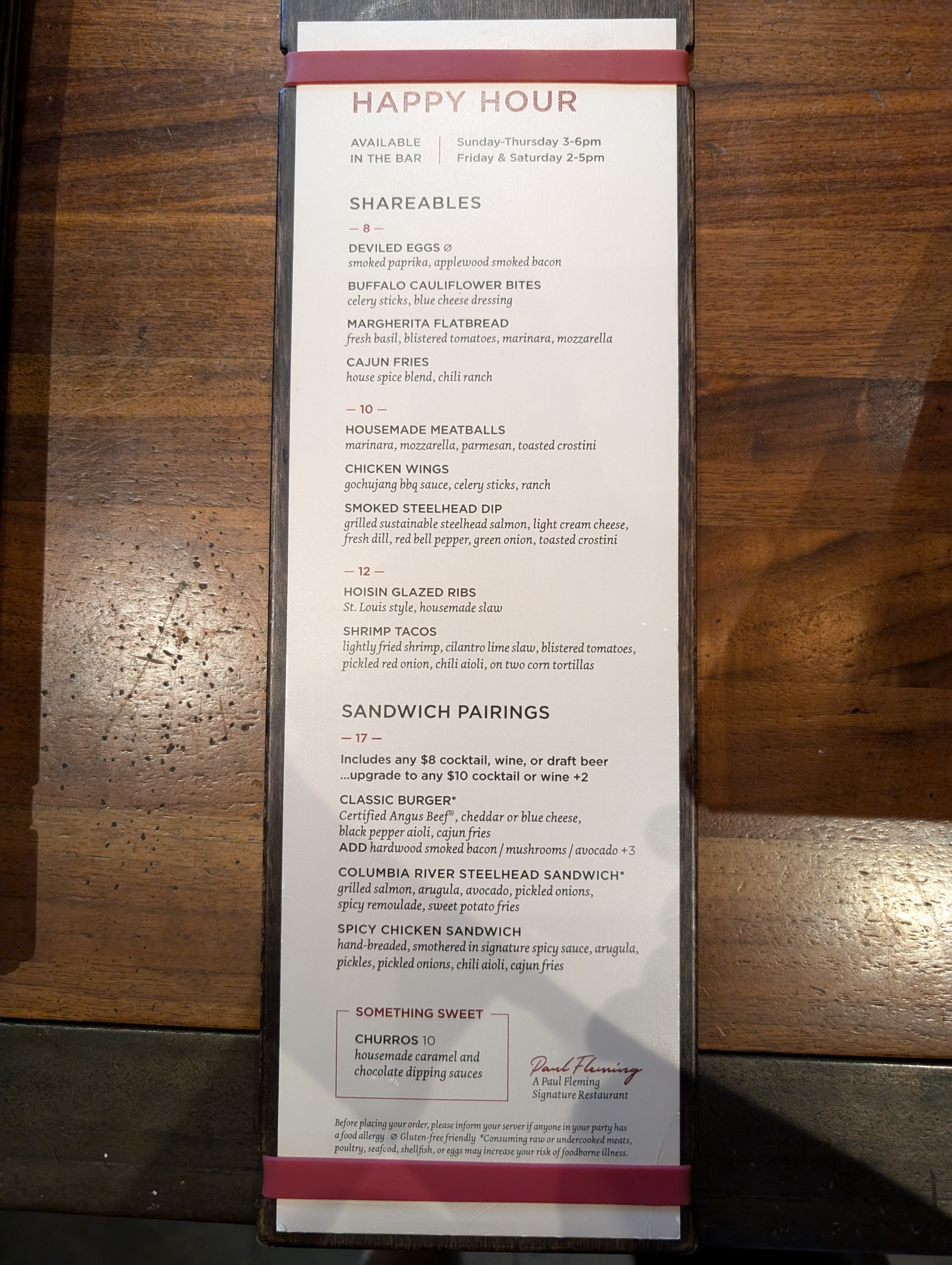 Paul Martin’s American Grill